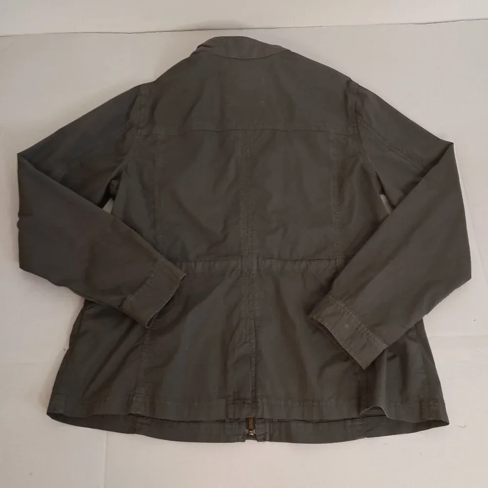 L.L. Bean Olive Green Utility Jacket Item ID 505030 Women’s M - Picture 7 of 16